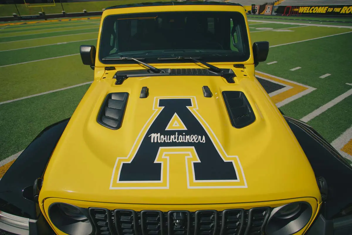 Jeep from the front