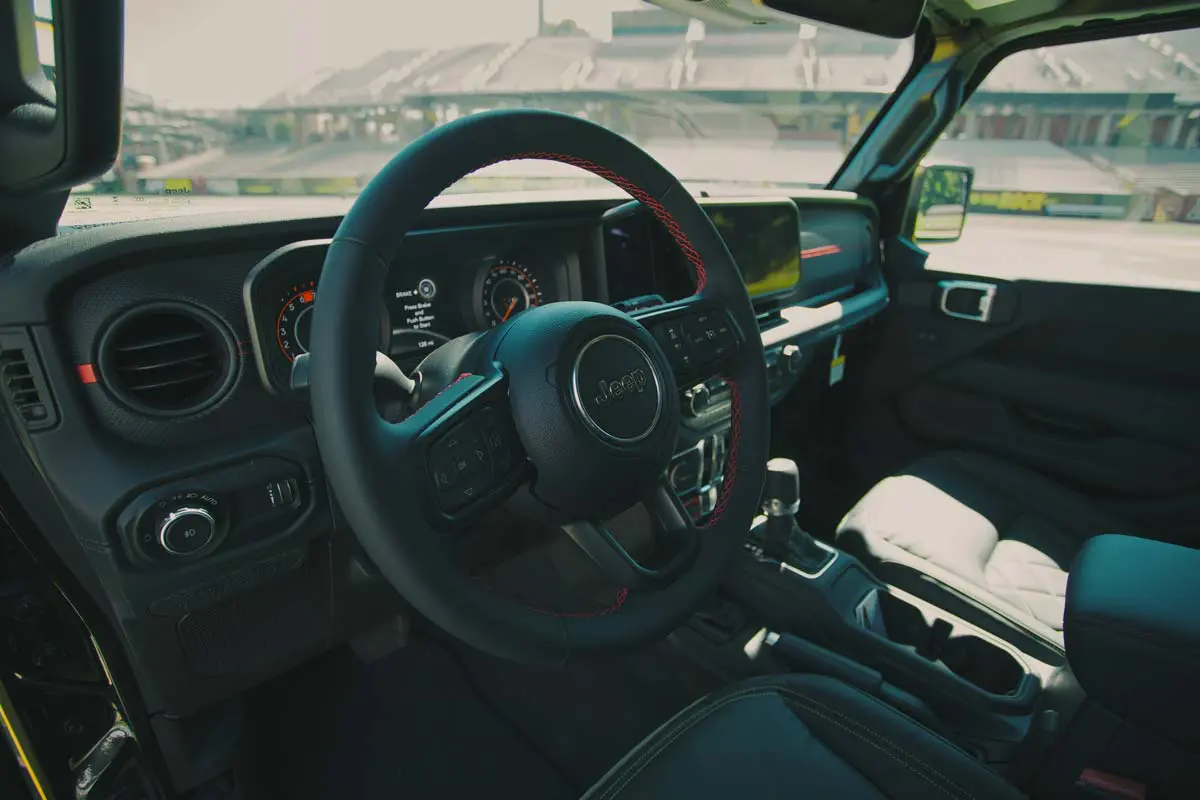 Jeep interior