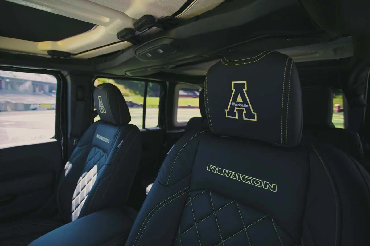 Jeep interior