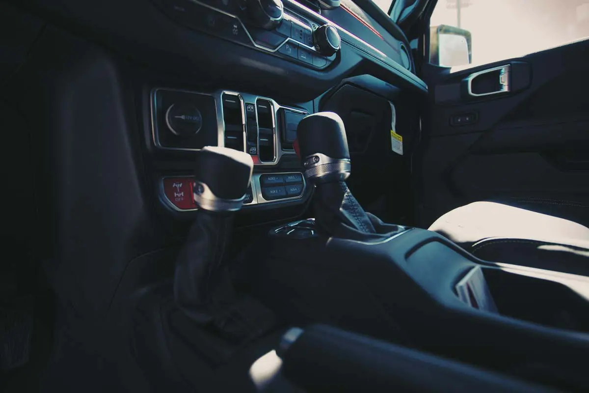 Jeep interior